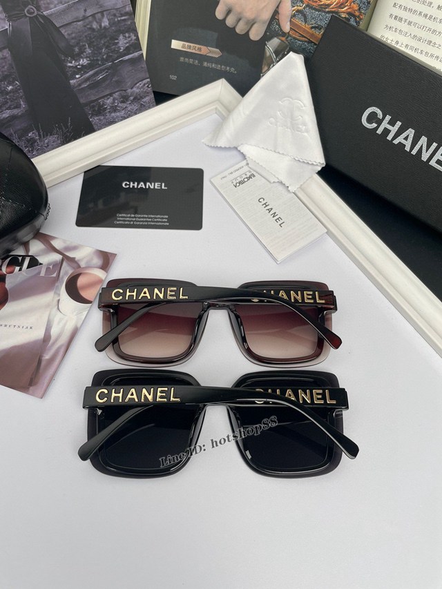 CHANEL專門店新款香奈兒原單品質女士太陽鏡 mmyj1007